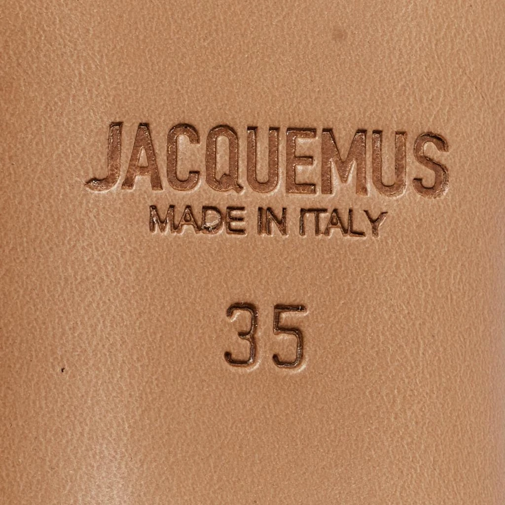 Jacquemus Jacquemus Cream Leather Piscine Les Mules Size 35 8