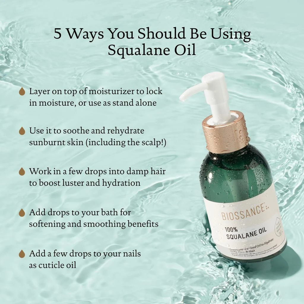 BIOSSANCE 100% Squalane Oil 7