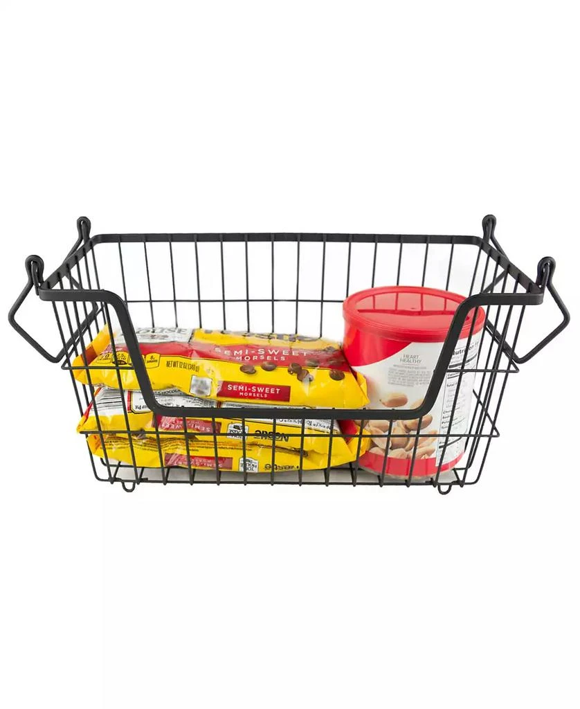 Design Imports Metal Basket Rectangle Small 4