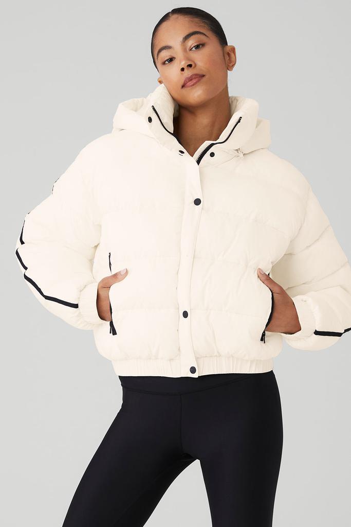 Alo Yoga Aspen Love Puffer Jacket - Ivory