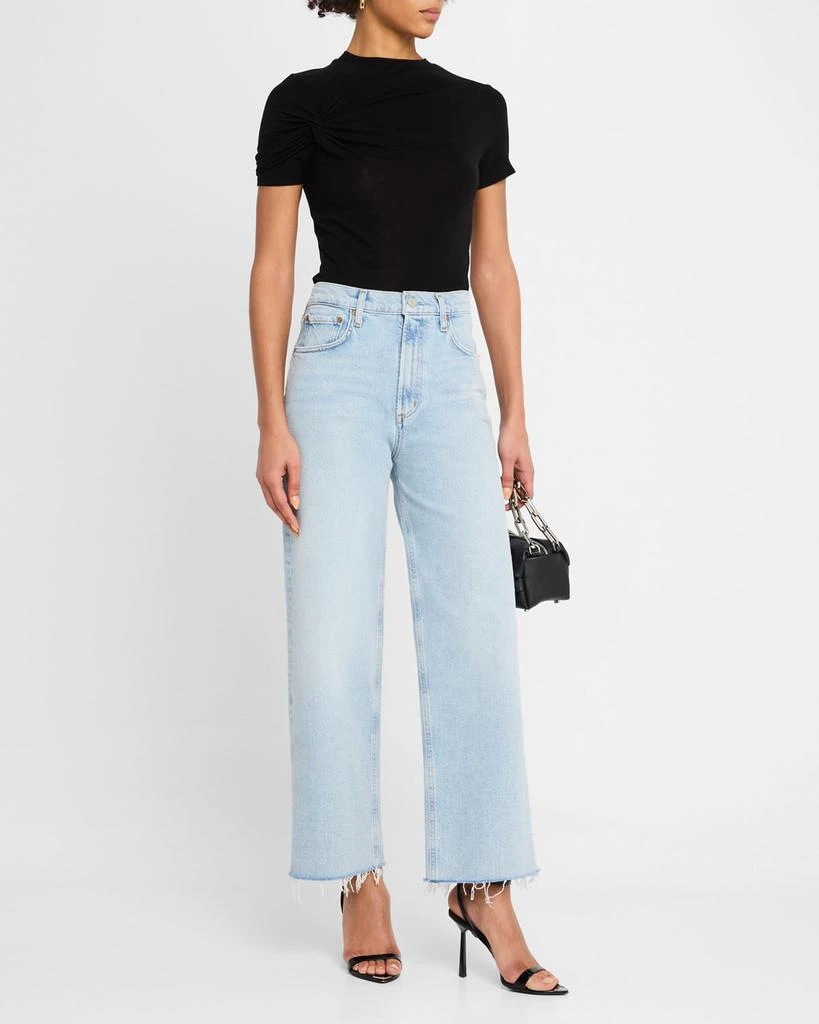 AGOLDE Ren High-Rise Wide-Leg Jeans 2