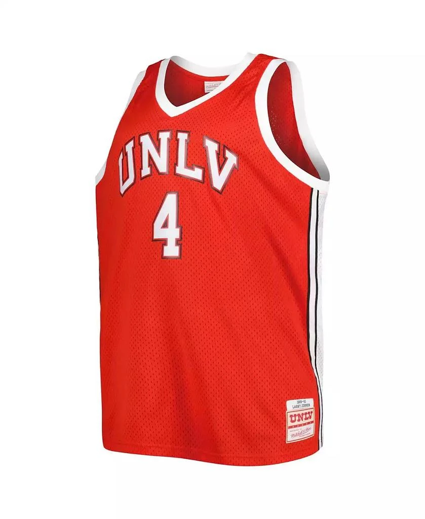 Mitchell & Ness Men's Larry Johnson Scarlet UNLV Rebels Big and Tall Swingman Jersey 2