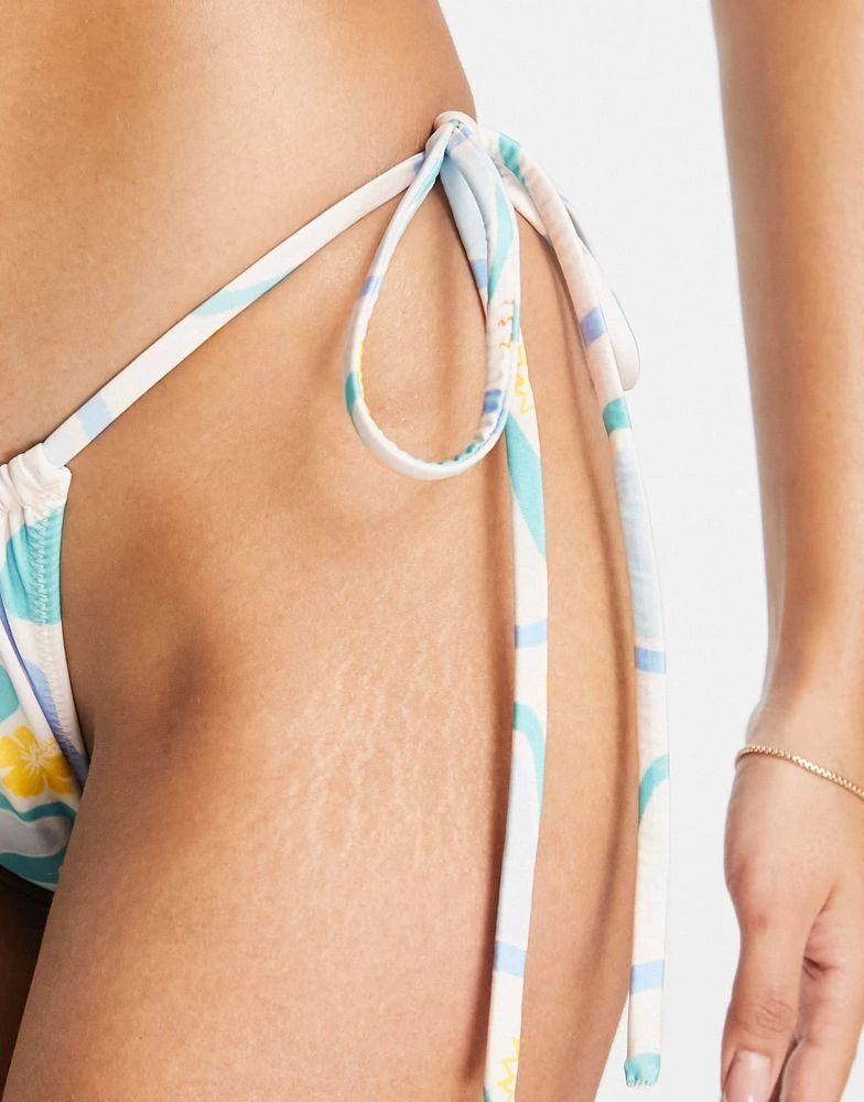 Damson Madder Damson Madder big splash bikini bottom in blue 3