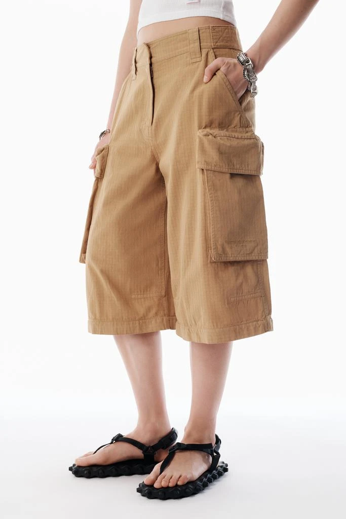 Alexander Wang Beige Oversized Cargo Pants 3