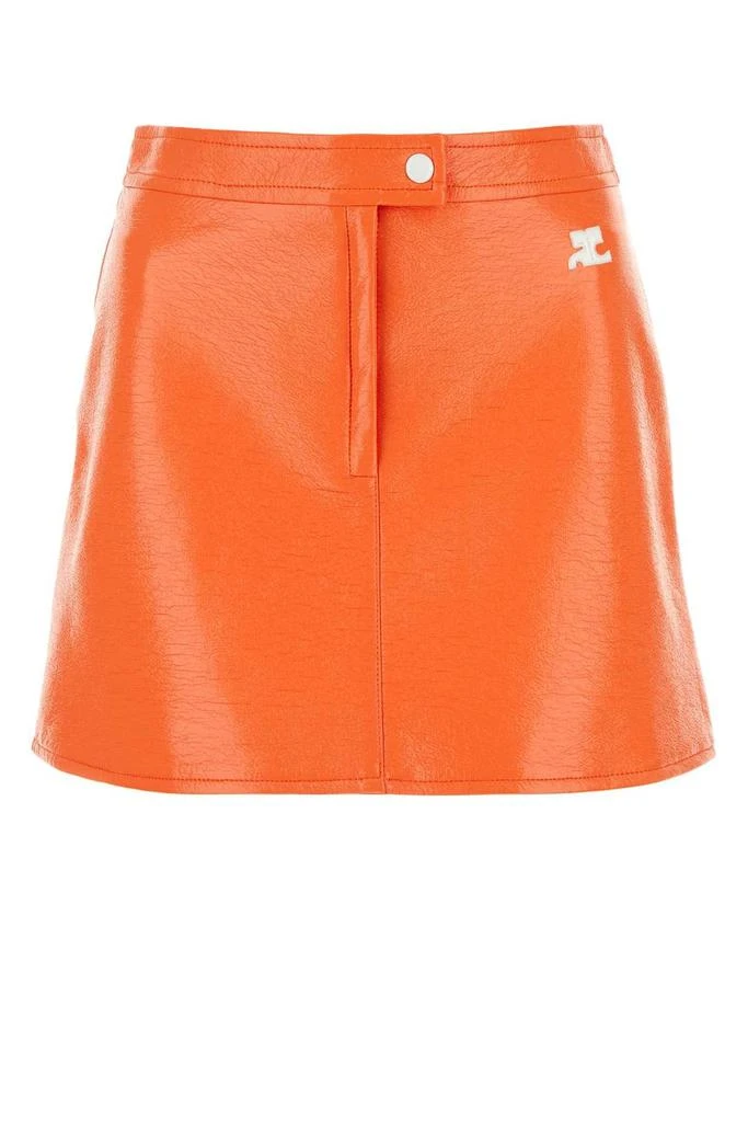 Courrèges Courrèges Reedition Vinyl Mini Skirt 1