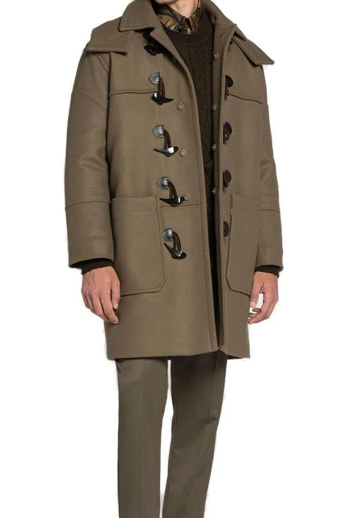 Roberto Cavalli Roberto Cavalli Detachable Hood Duffle Coat 2