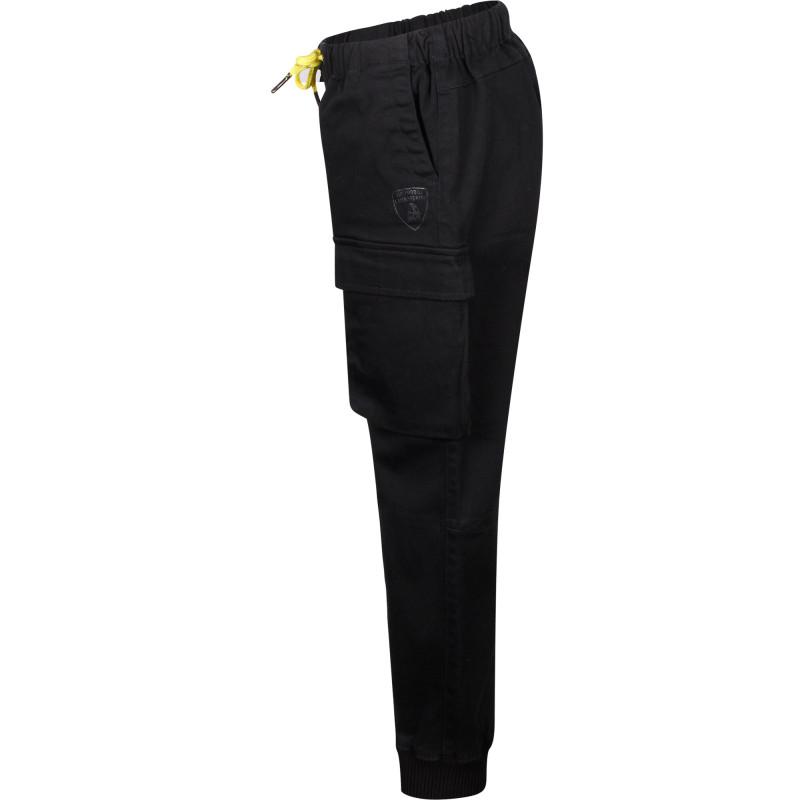 AUTOMOBILI LAMBORGHINI Logo trousers in black