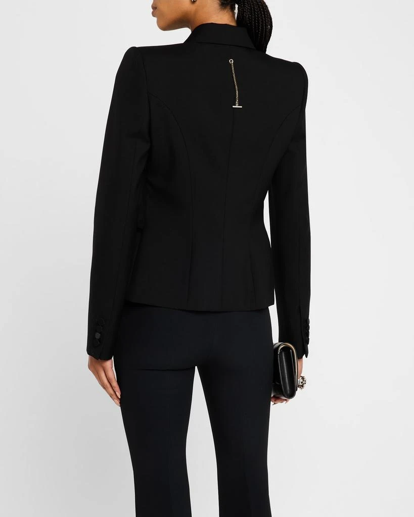 Alexander McQueen Single-Breasted Tuxedo Jacket 3