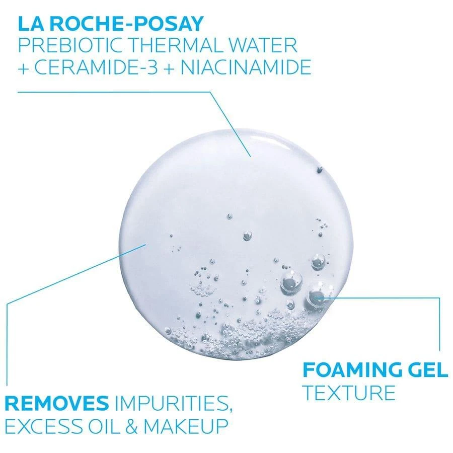 La Roche-Posay Toleriane Purifying Foaming Face Cleanser for Normal, Oily and Sensitive Skin 6