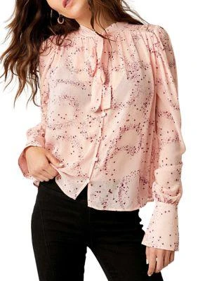 Free People People Stars Align Printed Top 5