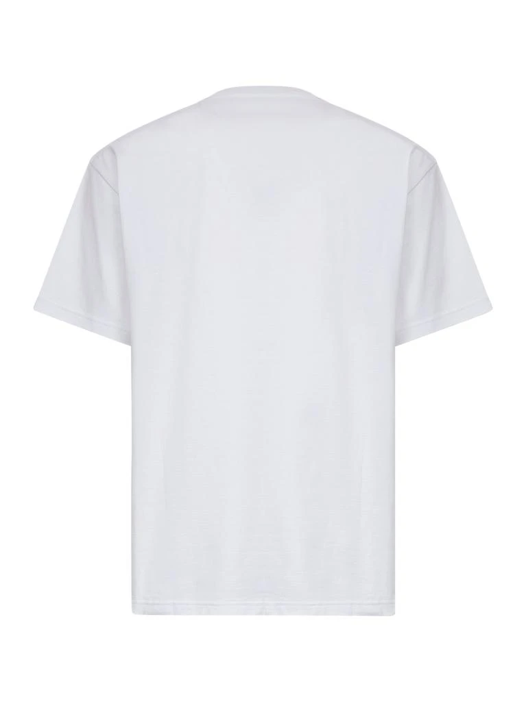Gucci GUCCI | White washed jersey embroidered T-shirt | Man | L 2