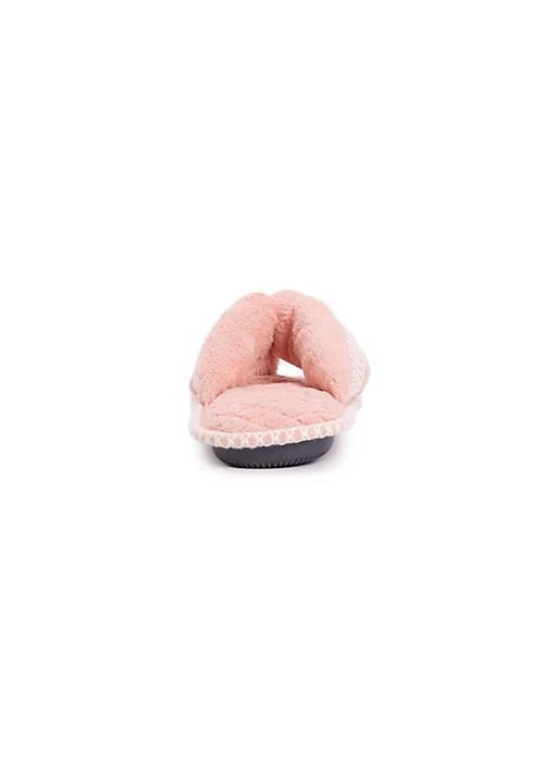 MUK LUKS Luks Womens Darlene Thong Slipper 3