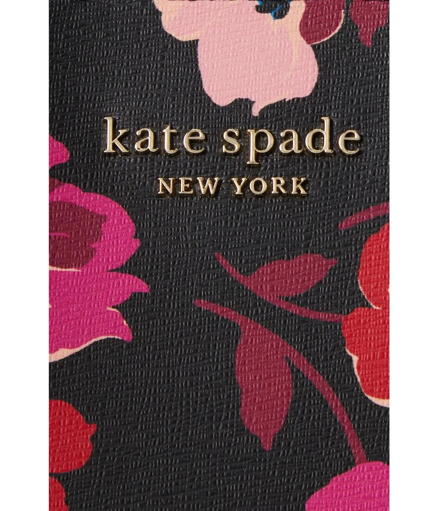 Kate Spade Bleecker Fall Poppies Printed Pvc Medium Crossbody Tote 4