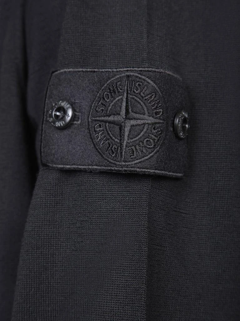 Stone Island Stone Island Logo Patch Roll Neck Jumper 3