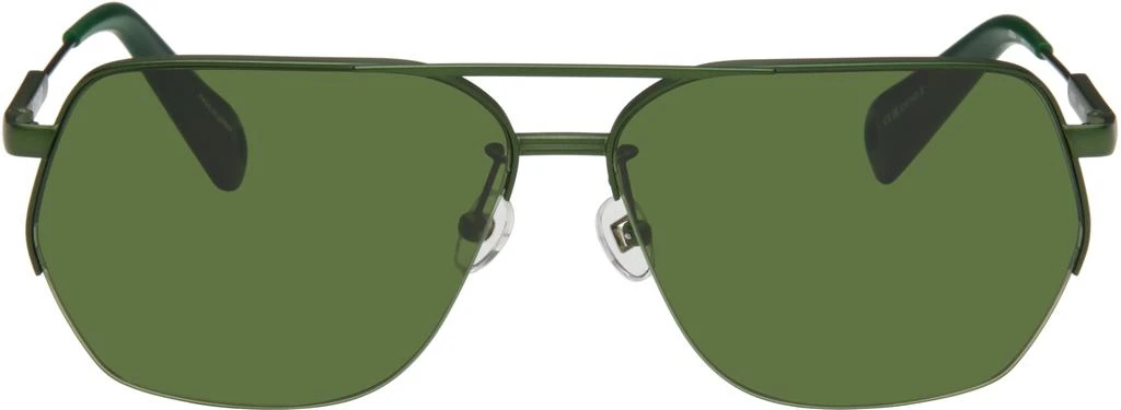 Jacquemus Green 'Les lunettes Aviador' Sunglasses 1