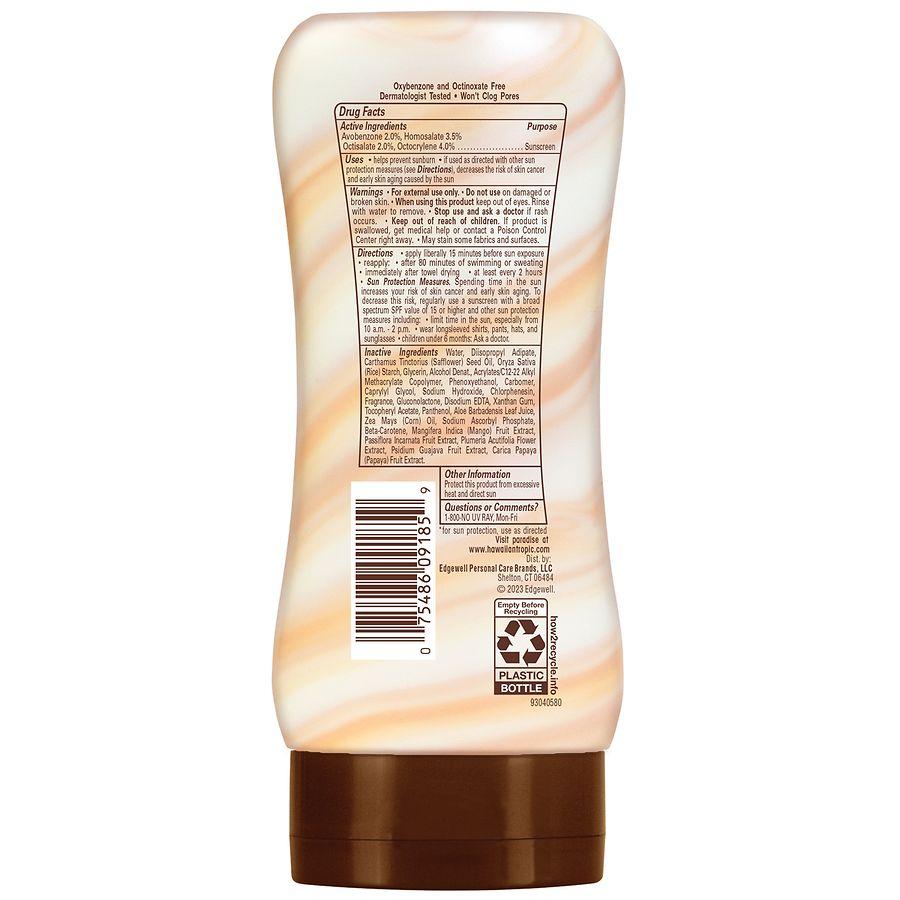Hawaiian Tropic Weightless Hydration Lotion Sunscreen SPF 30