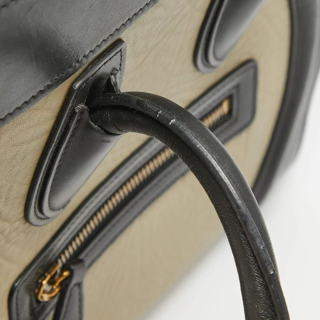Celine Celine Tricolor Leather Micro Luggage Tote 9
