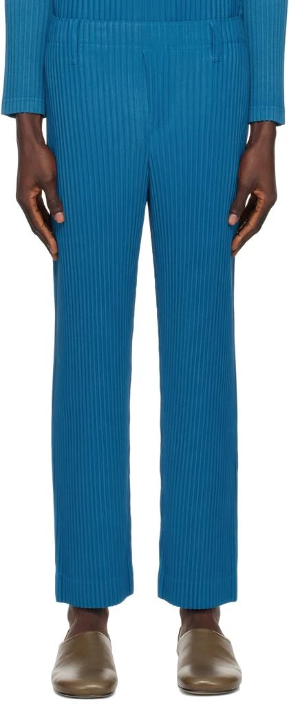 Homme Plissé Issey Miyake Blue Ronan Bouroullec Edition RB_Color Palette 2 Trousers 1