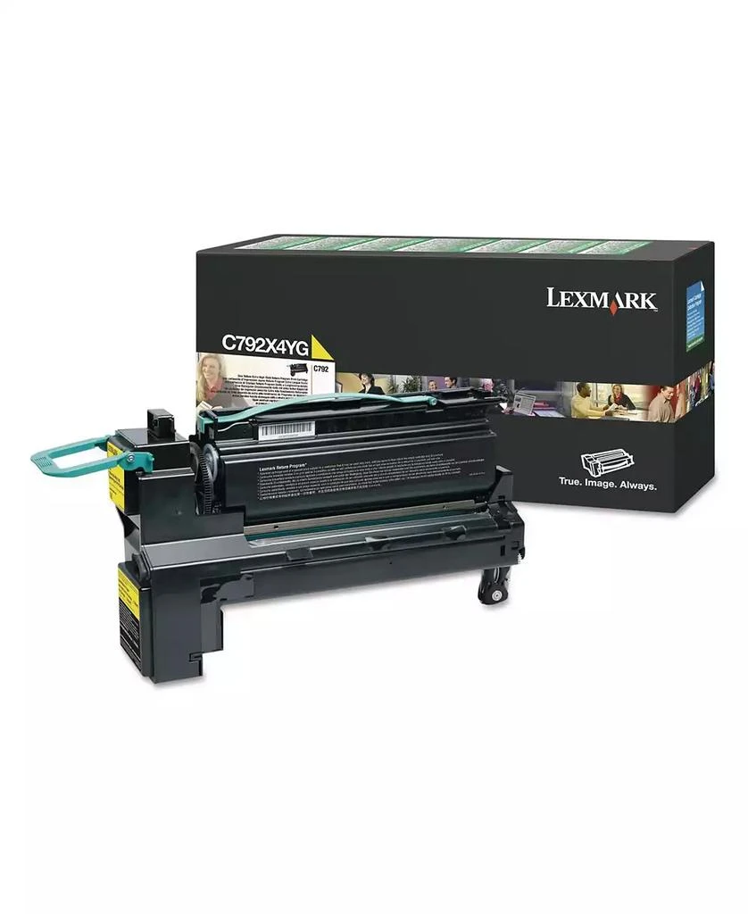 Lexmark C792X4YG Return Program 17000 Page-Yield Extra High-Yield Toner