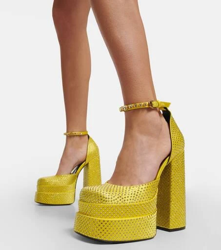 Versace Medusa Aevitas embellished platform pumps 7