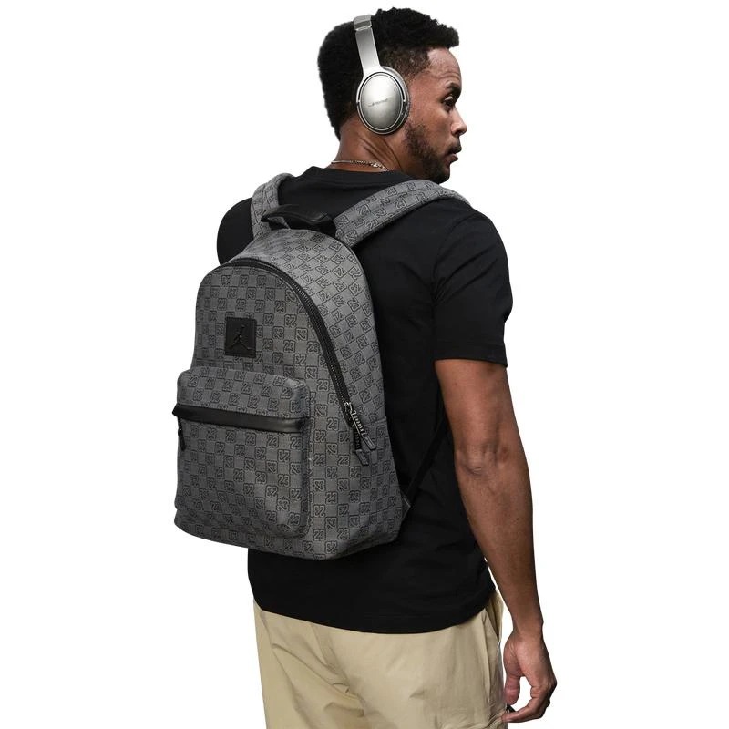Monogram Backpack Jd Mens Backpacks Black Jordan Jam Monogram