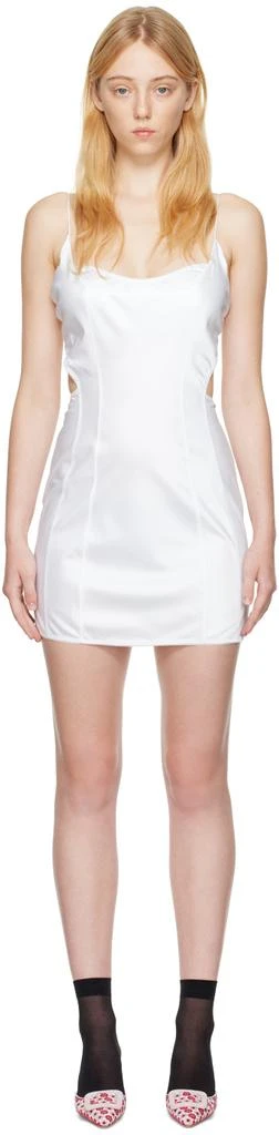 Anna October SSENSE Exclusive White Vivienne Minidress 1