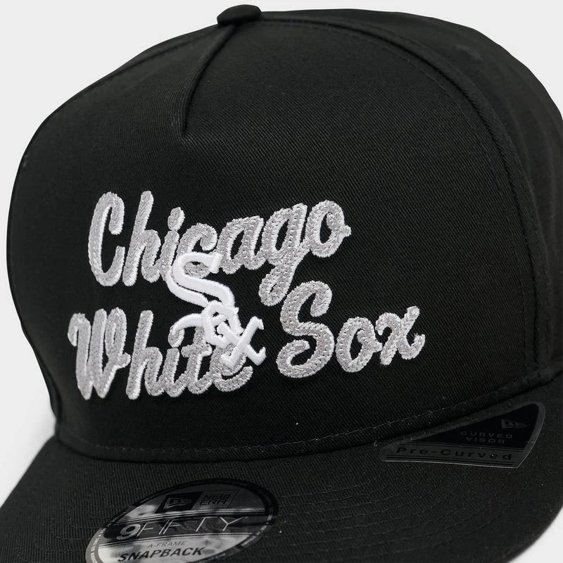 New Era New Era Chicago White Sox MLB Chain Stitch 9FIFTY A-Frame Snapback Hat 4