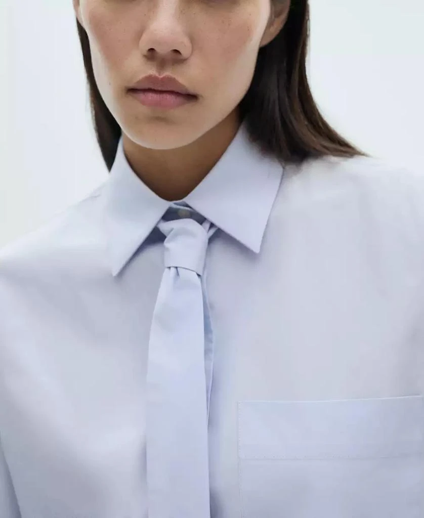 Mango Women's Bow-Tie Shirt 3
