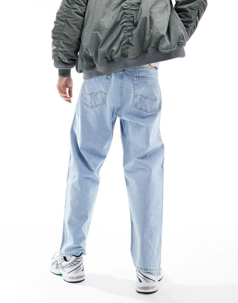 Jack & Jones Jack & Jones Alex baggy jeans in light blue 2