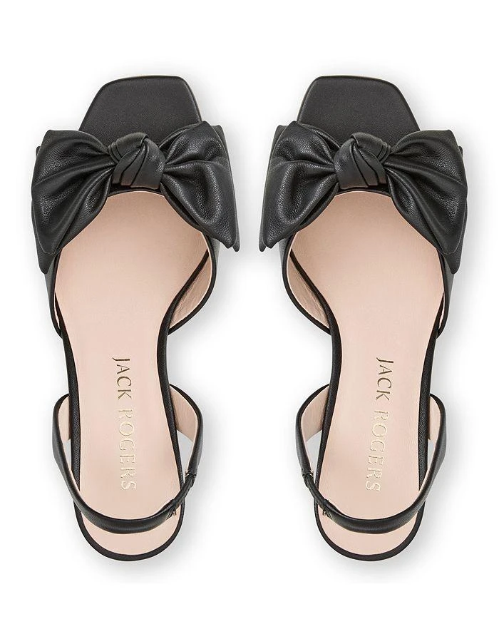 Jack Rogers Women's Eloise Bow Slingback Sandals 3