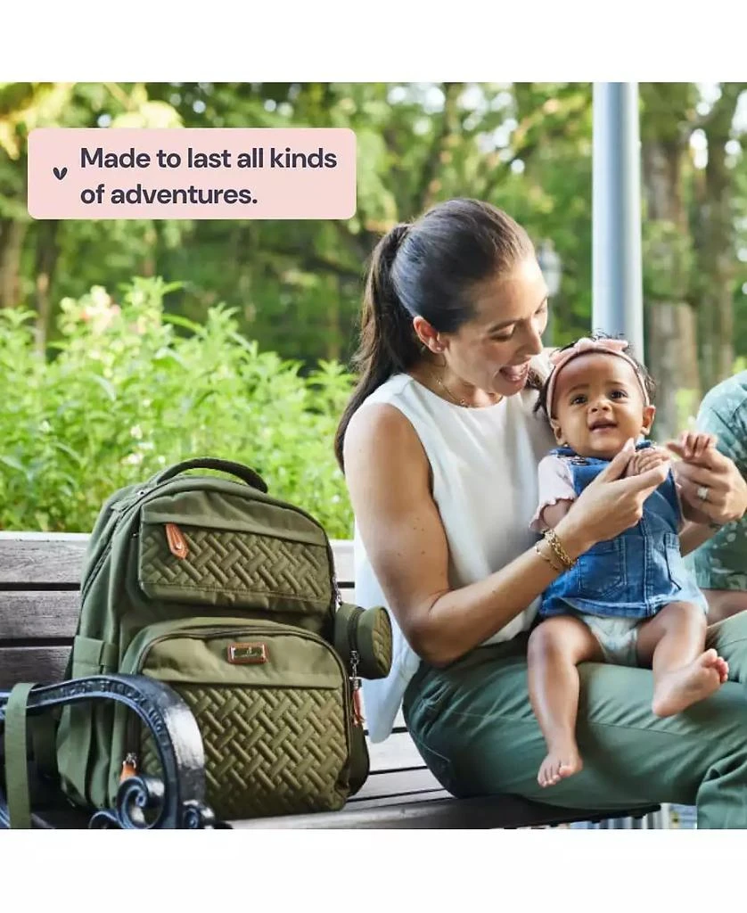 BabbleRoo Kids Diaper Bag Backpack Versatile Bag Travel Mummy Bag with Changing Pad 
Accessories 7