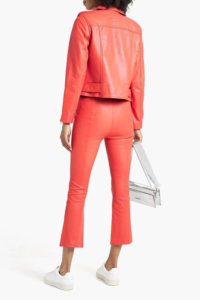 Walter Baker Lori kick-flare leather pants 3
