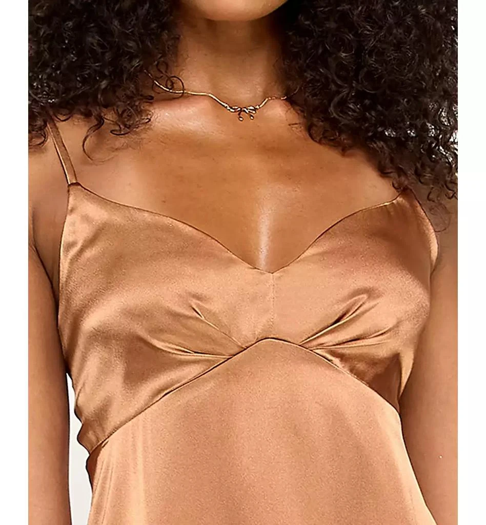 KATIA RAE Juniors' Satin Sweetheart A-Line Dress 4