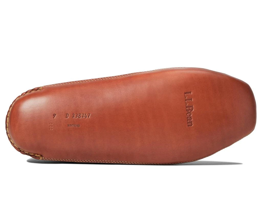 L.L.BEAN Bison Double Sole Slipper Shearling Lined 3