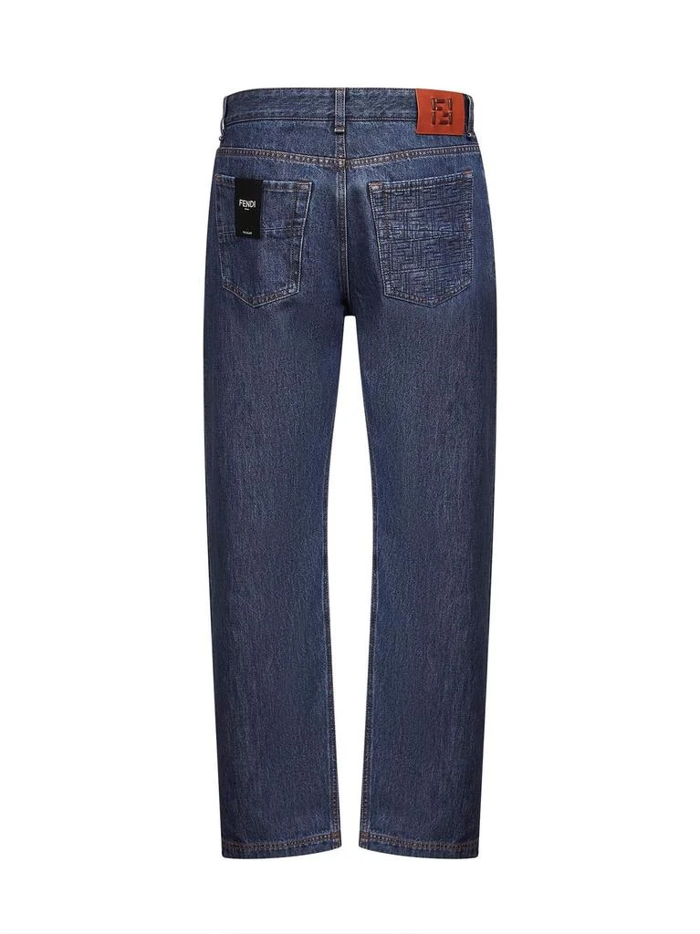 Fendi Fendi Straight-Cut Long Jeans 2