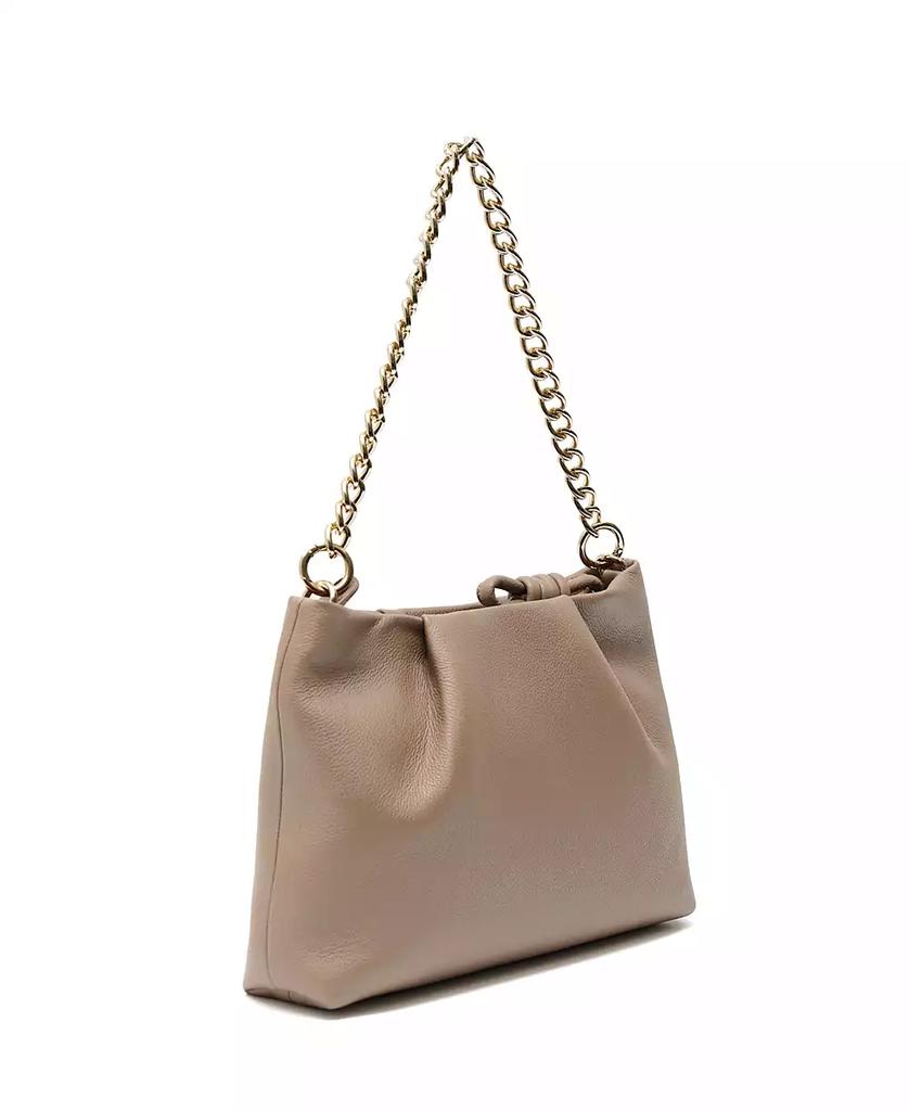 Esin Akan Midi Mayfair Leather Clutch Crossbody Bag