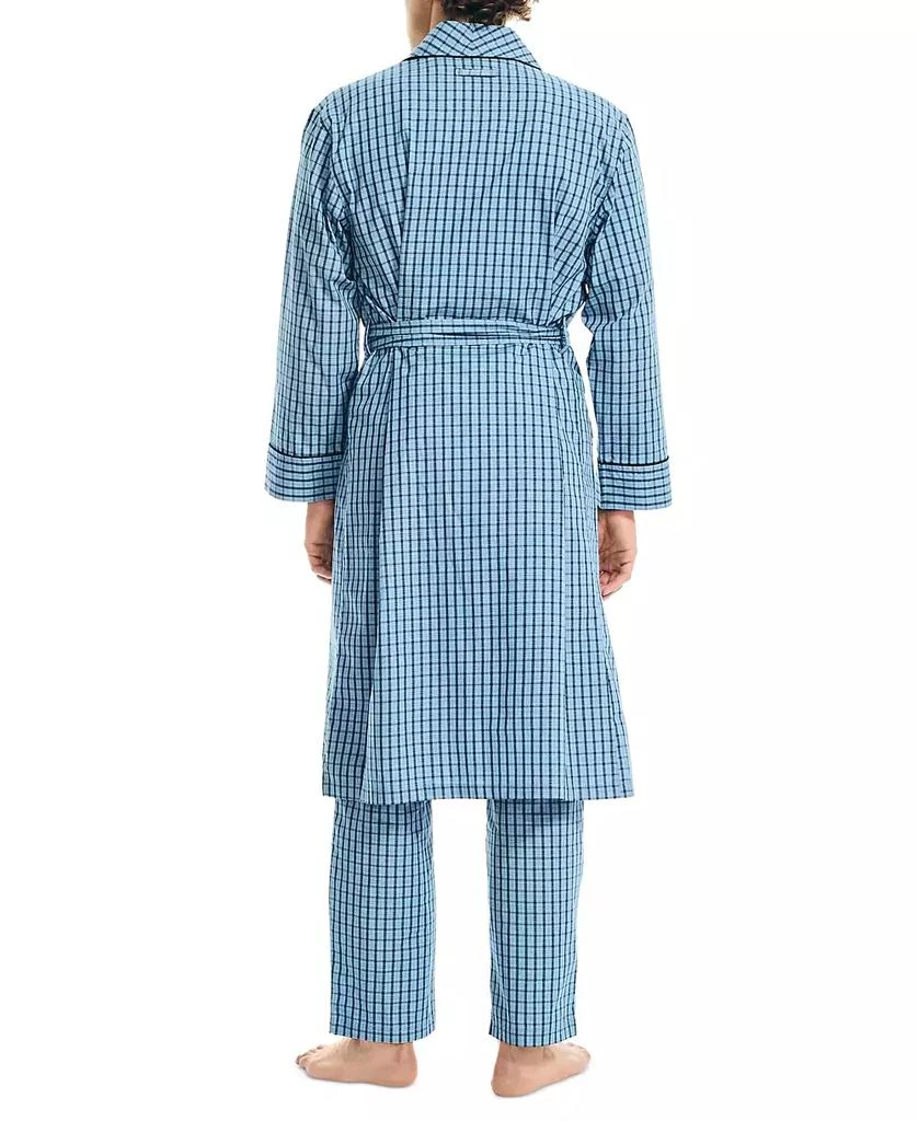 Nautica Men's Woven Plaid Robe 2