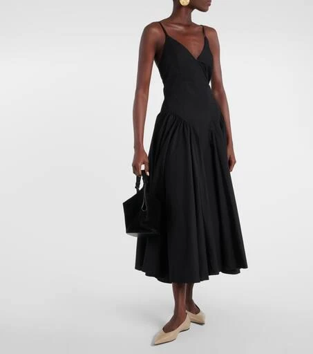 Tove Solene cotton poplin midi dress 2