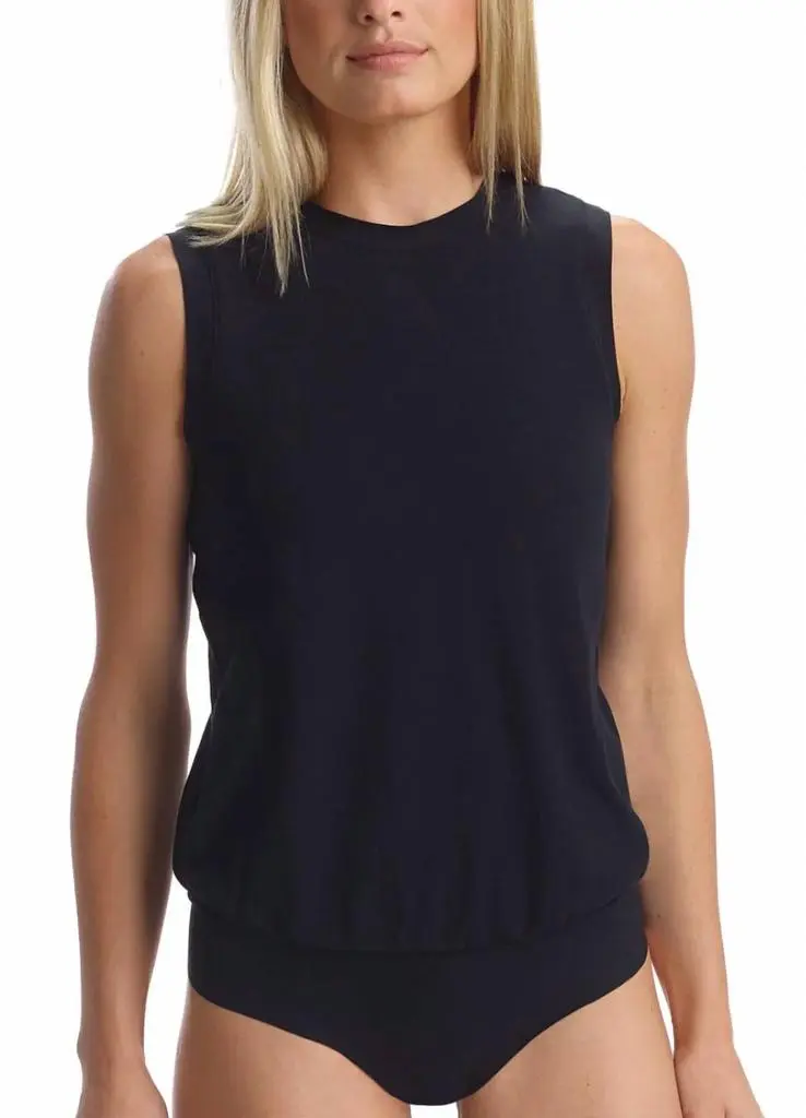 Commando Commando - Essential Cotton Muscle Bodysuit