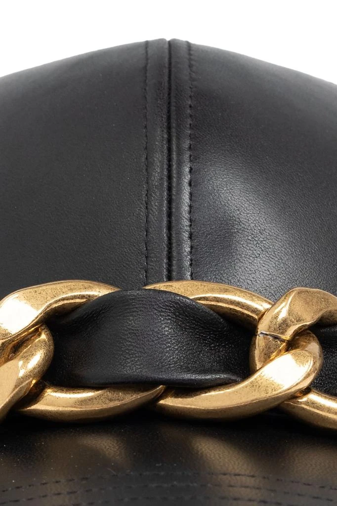 Balmain Balmain Chain Detailed Cap 3