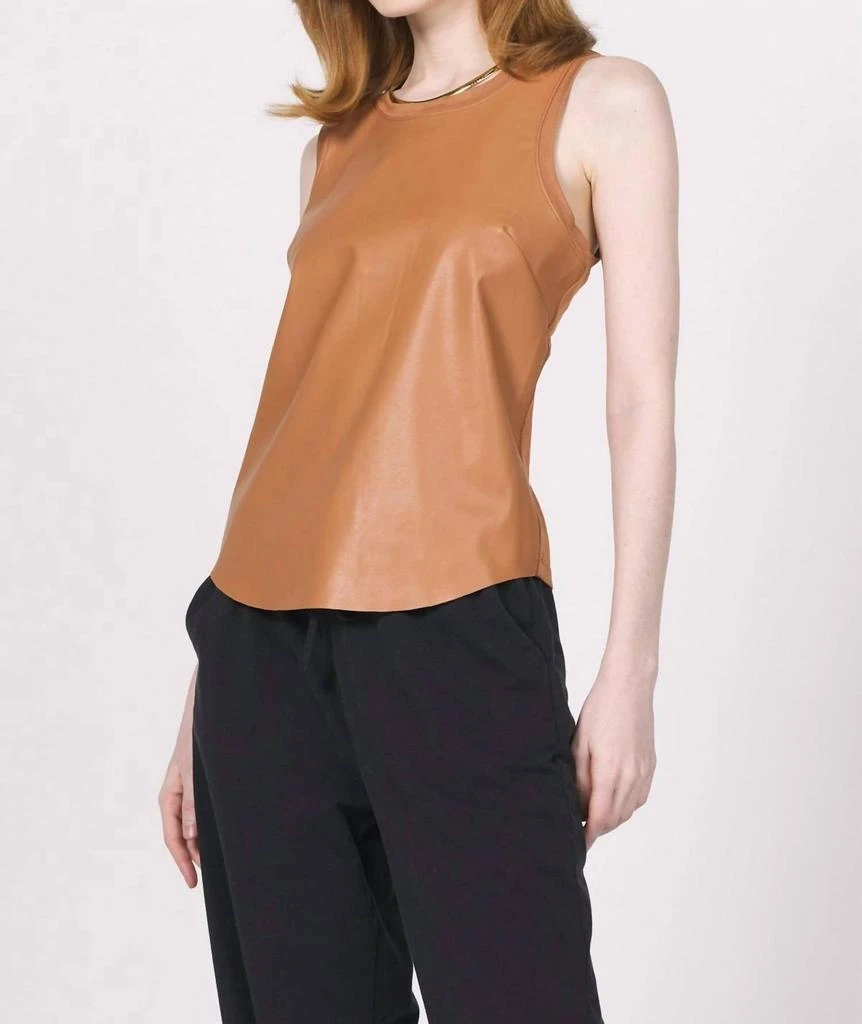 Another Love Another Love - Carmela Vegan Leather Tank 2