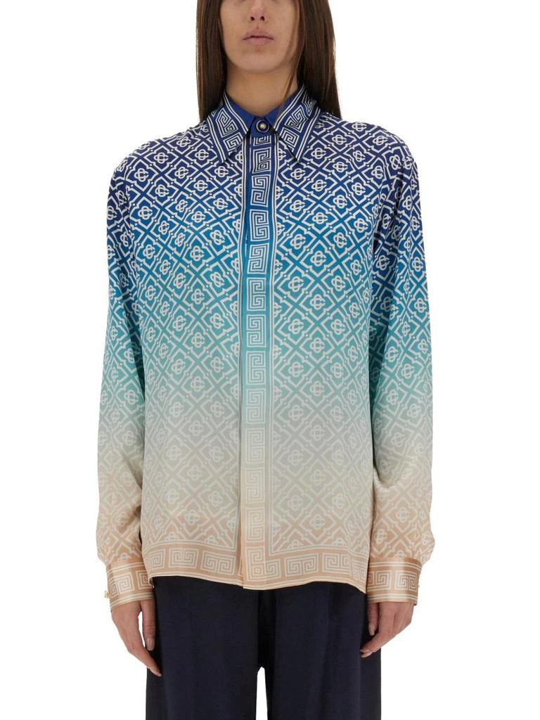 Casablanca Casablanca Shirt With Classic Collar 1