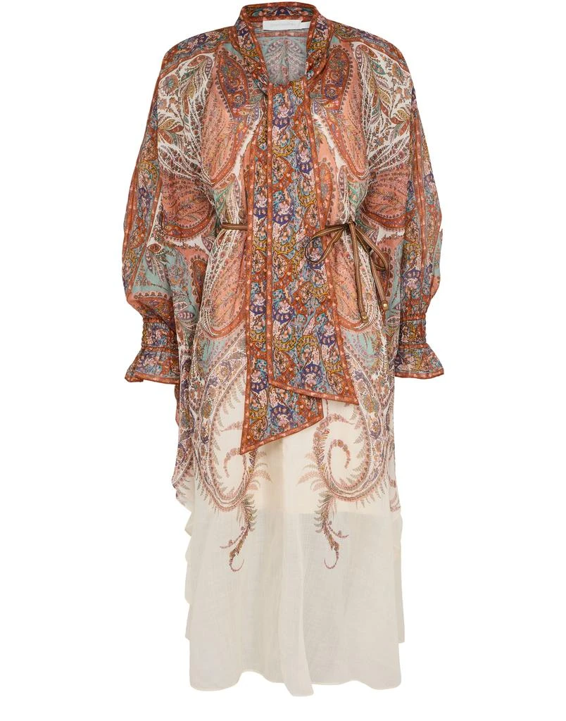 Zimmermann Rhiannon tie neck midi dress 2