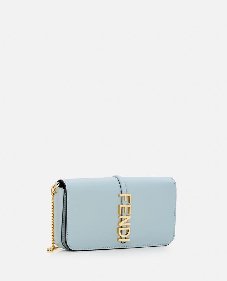 Fendi Leather Wallet On Chain 2