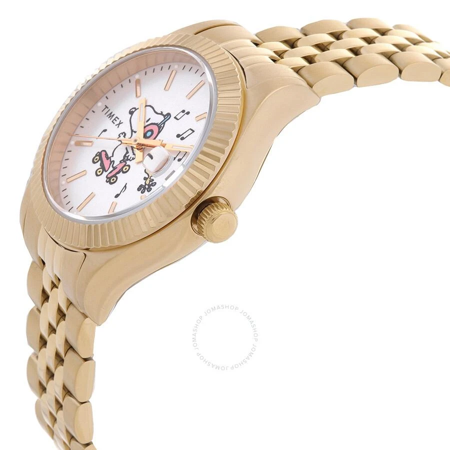 Timex Legacy x Peanuts Roller Skating Quartz Silver Dial Ladies Watch TW2W78700 2