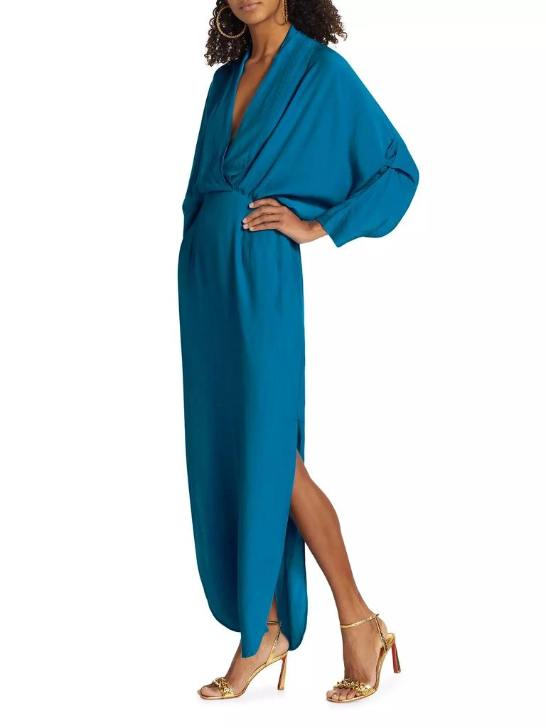 SWF Artista Plunge Wrap Maxi Dress 4