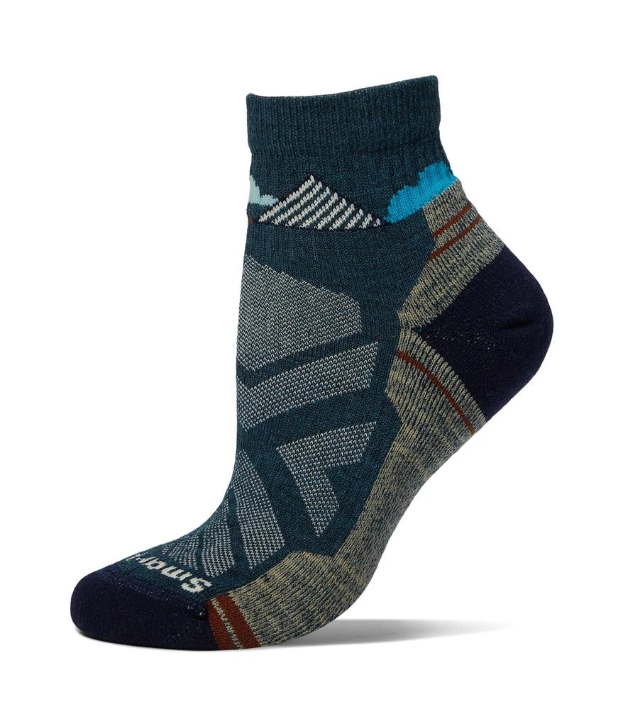 SmartWool Hike Light Cushion Clear Canyon Pattern Ankle 1