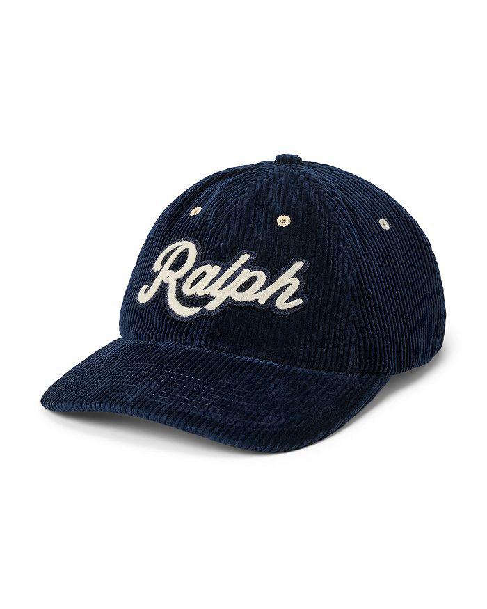 Ralph Lauren The Ralph Logo Corduroy Ball Cap