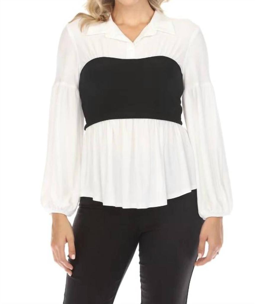 JOSEPH RIBKOFF Joseph Ribkoff - Knit Ruched Top