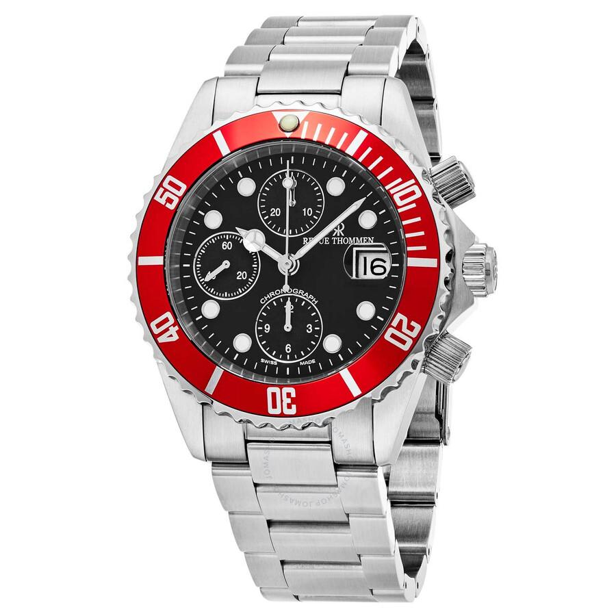 Revue Thommen Diver Automatic Black Dial Men's Watch 17571.6136